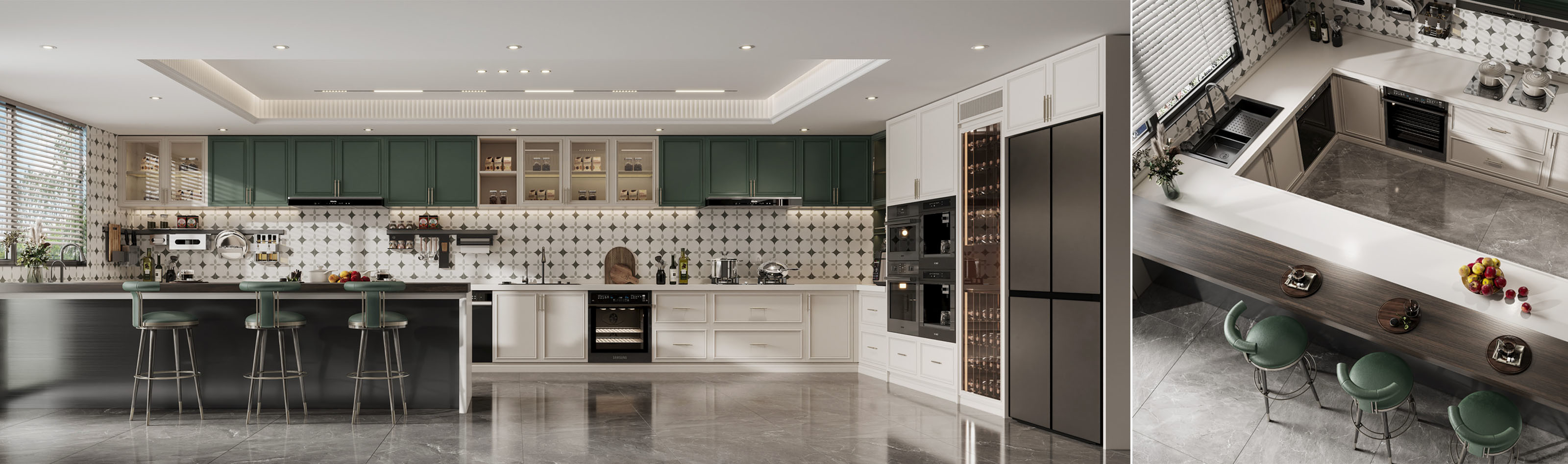 کیفیت کابینت آشپزخانه مدرن کارخانه