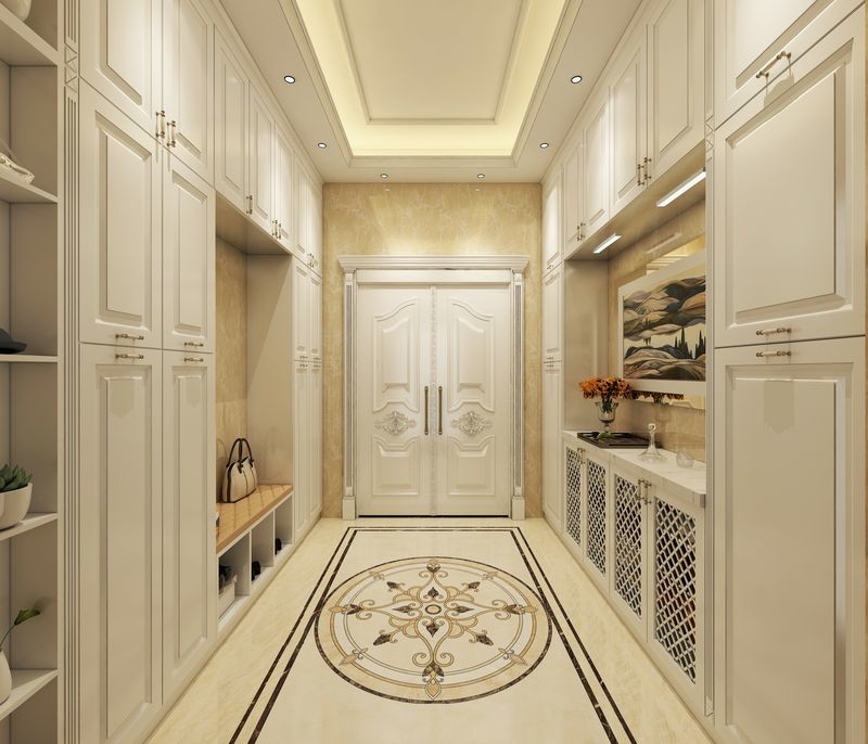 White French Style Shoe Cabinet With Ventilation And Stainless Steel High Durability