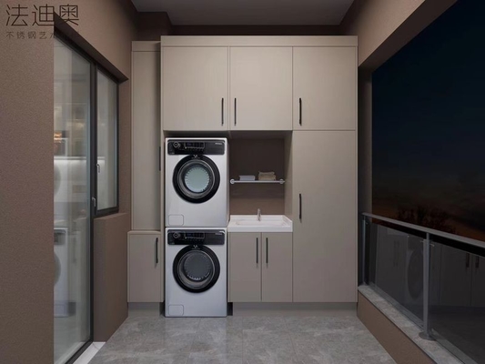 فادیور فولاد ضد زنگ لباسشویی ماشین لباسشویی خشک کن کابینت ضد آب